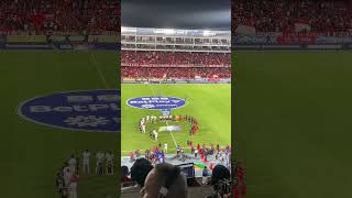 SALIDA DE AMÉRICA VS MILLONARIOS futbol americadecali fpc cali [upl. by Kazim]