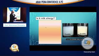 Cow Milk Allergy Prof Mohamed ELmazahy [upl. by Tocs299]