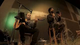 Black PEARL JAM Acoustic Cover AutoReversoDuo 05102024 [upl. by Ecirum]