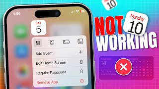 How to Fix Calendar Not Working on iPhone  Troubleshoot iPhone Calendar Issues [upl. by Marijane]