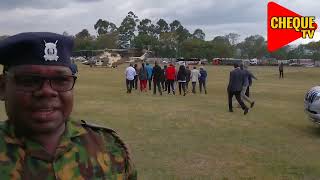 President Ruto HEROIC Landing in Nakuru ahead of Ushering New Year in Statehouse [upl. by Corella]