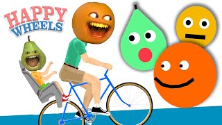 ANNOYING ORANGE HAPPY WHEELS LEVELS Supercut [upl. by Orteip]