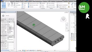 REVIT Familias basadas en linea Bovedillas [upl. by Sears]