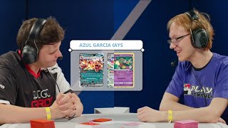 MASTERS FINALS Azul Garcia Griego Vs Grant Hays  2024 Pokémon San Antonio Regional Championships [upl. by Rdnaskela]