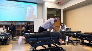 Wellness Advanced Palpation ExamTx  prone continued [upl. by Alyehc829]