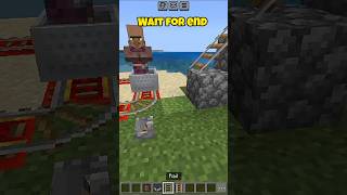 Minecraft tain railway with villager minecraft [upl. by Oetam]