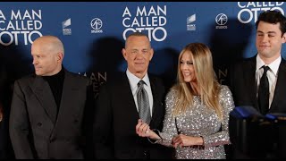 A Man Called Otto Tom Hanks at the Stockholm gala premiere [upl. by Gabbey]