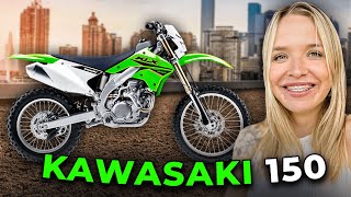 KAWASAKI KLX 150 TEST [upl. by Assirk]