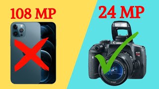 108 MP Vs 18 MP Camera Gyaan  Smartphone Camera Vs DSLR [upl. by Lowson]