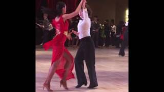 My first Ballroom competition [upl. by Ardnekahs]