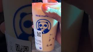 Trying Bubble Tea for the First Time [upl. by Aehcim]