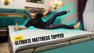 Frido Ultimate Mattress Topper UNBOXING Make Any Mattress 10X More Comfortable [upl. by Bobine]