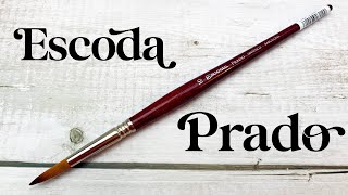 Escoda Prado  Watercolor Brush Review Ep 6 [upl. by Mahseh716]