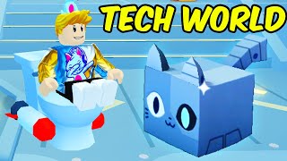 NEW TECH WORLD IS FINALLY HERE In Roblox Pet Simulator 99 [upl. by Holtorf]