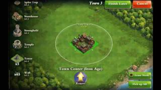 Dominations  How to Choose your Nation at the Iron Age ios Gameplay [upl. by Khalil]