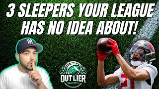 3 SLEEPERS Your League Has NO Idea About [upl. by Enelyak]