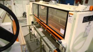 Black Bros Hot Melt Laminating System  Film to Board [upl. by Ylatfen]