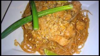 Chicken Pad Thai Recipe  Delicious Asian Food [upl. by Cox]