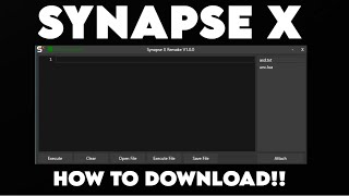 NEW UPDATE HOW TO DOWNLOAD SYNAPSE NEW VERSION ROBLOX FREE EXECUTOR Not Patch [upl. by Julius]