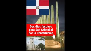 LUNES 4Y MIÉRCOLES 6 DE NOVIEMBRE SON FESTIVOS PARA SAN CRISTÓBAL [upl. by Shay46]