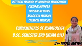 Different Methods of Nematode Management Cultural Physical Biological and Chemical Methods [upl. by Mich]