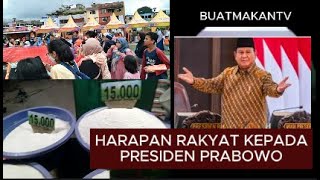 HARAPAN BARU RAKYAT KE PRESIDEN PRABOWO SIKAT PARA KORUPTOR [upl. by Jorie]