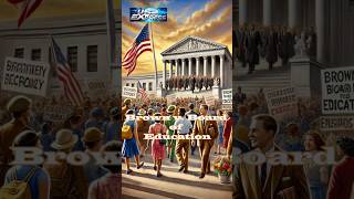 Brown v Board of Education A Landmark for Equality 1954 BrownvBoard CivilRights shorts [upl. by Rhodie]