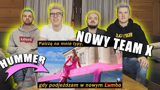 MOJA REAKCJA NA NOWY TEAM X  Kacper Blonsky [upl. by Leinaj]