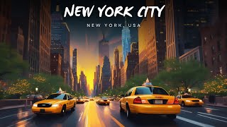 New York City  Exploring the Iconic Landmarks and Vibrant Streets [upl. by Yt611]