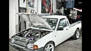 BANTAM FORD ESCORT ANTILAG ALS OKC BUILT [upl. by Dent]