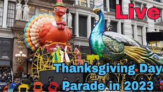 Live Thanksgiving Macys Day Parade in NYC 2023 🍁🦃Part2 [upl. by Folberth]