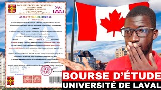 BOURSE DÉTUDE GRATUITE AU CANADA🇨🇦  Demande dadmission à luniversité de LAVAL [upl. by Nitsur836]