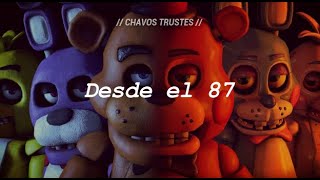 Five Nights at Freddys  Canción en Español Letra [upl. by Lamrouex]