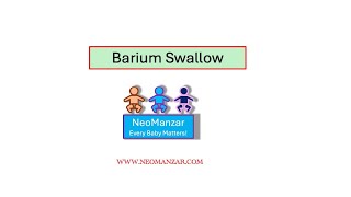 Modified Barium Swallow Study Newborn infant [upl. by Sinnek174]