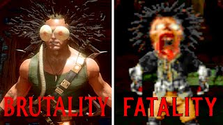 MORTAL KOMBAT Fatalities That Are Now Brutalities 2024 [upl. by Adnilasor]