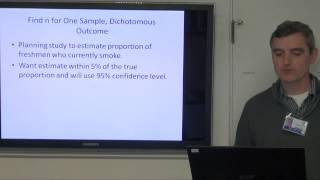 Biostatistics amp Epidemiology Lecture Series  Part 6 Sample Size and Power [upl. by Andrey186]