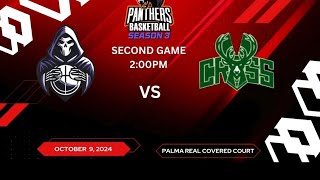 PANTHERS BASKETBALL S3 DAY 5 OCTOBER 9 2024 GAME 2 PURPLE REAPERS VS GREEN CROSS PART 2 [upl. by Arramat]