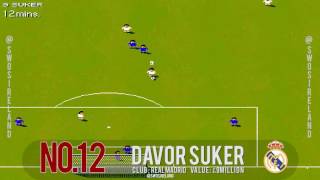 Top 20 Strikers in 9697 Sensible World of Soccer [upl. by Bucher]