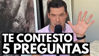 ¡TE CONTESTO 5 PREGUNTAS INCLUYENDO 1 PERSONAL  JORGE LOZANO H [upl. by Jocelin]