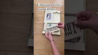 Eras tour VIP unboxing music erastour swifties taylorswift vipbox song Read Comments [upl. by Aidnama524]