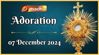 🔴 LIVE  7 December 2024  Adoration 1100 AM  Madha TV [upl. by Esinek]