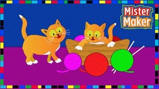 The Shapes Dance Cats  Mister Maker [upl. by Adien141]