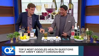 Dr Oz And Bill Stanton Discuss How Volume And Concentration Of Alcohol Factor In Amount Of Time It [upl. by Lehar754]