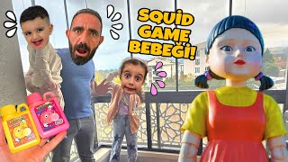 SQUİD GAME BEBEĞİ POYRAZ ELİFE TUZAK KURDU EYVAH BOMBA ŞEKERİ BİZİM EVE ATTI [upl. by Fira35]