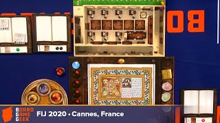 Scriptorium — game preview at FIJ 2020 in Cannes [upl. by Aiem]