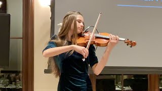 15 Year Old Karolina Protsenko AMAZINGLY plays violin [upl. by Eshman466]