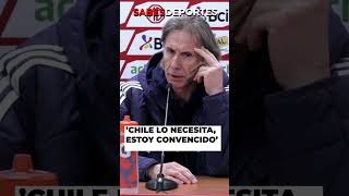 ES LO QUE CHILE NECESITA ESTOY CONVENCIDO Ricardo Gareca se refiere al cambio generacional chile [upl. by Yelyab366]