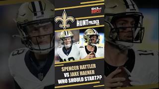 Spencer Rattler vs Jake Haener Who Gives Saints Better Chance at Beating Bucs [upl. by Berta497]