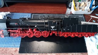 German Steam Locomotive BR52 Part 3 Building the Chassis amp Suspension [upl. by Singband]