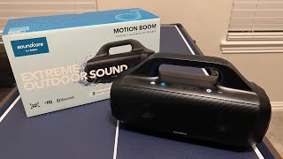 Quick Unboxing and Sound Test Soundcore Motion Boom soundcore speaker bluetoothspeaker anker [upl. by Dugas]